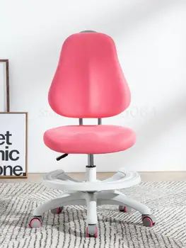 

Children's Chair Elementary School Learning Chair Desk Chair Writing Chair Stool Computer Chair Adjustable Posture Backrest