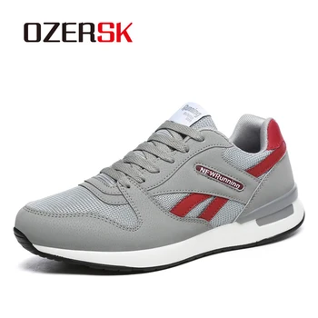 

OZERSK Brand 2020 Autumn New Man Casual Shoes Breathable Male Fashion Shoes For Men Lace-Up Walking Unisex Shoes Size 36~44
