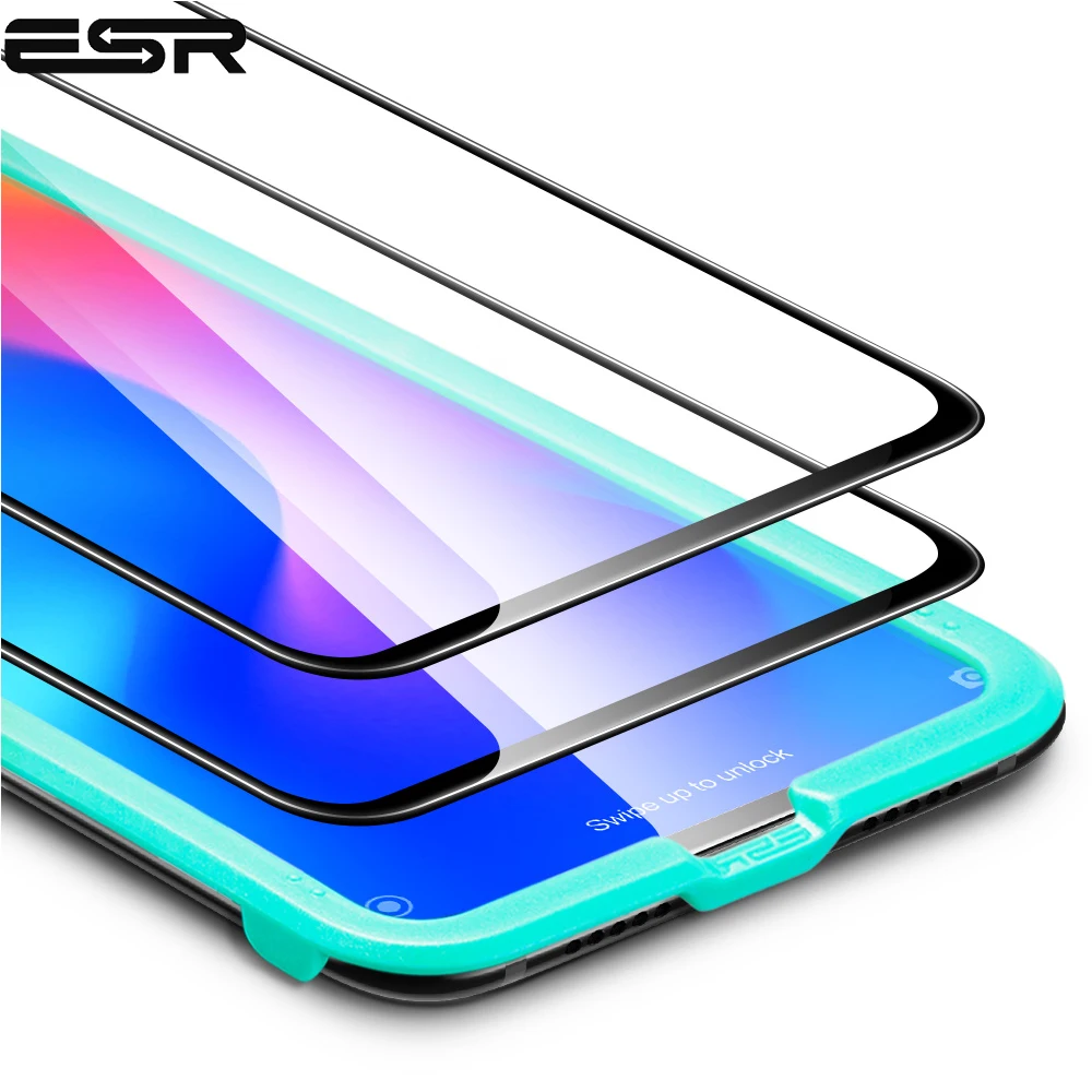 

2pcs/lot ESR Screen Prorector for Xiaomi mi 9 Tempered Glass 3D Full Cover Phone Protector Film Protective Glass for Xiaomi mi 9