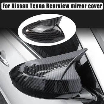 

Carbon Rear Mirror Cover Shell Car ABS Rearview Mirror Decorations Direct Replacement For Nissan Teana 2019-2020 Car Accessories