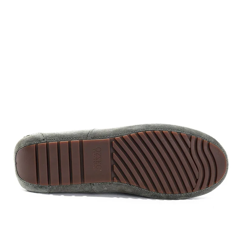 

Top Grade Summer New Style Full Leather Moccosins Men's Simple Dull Polish Suede Business Leather Shoes