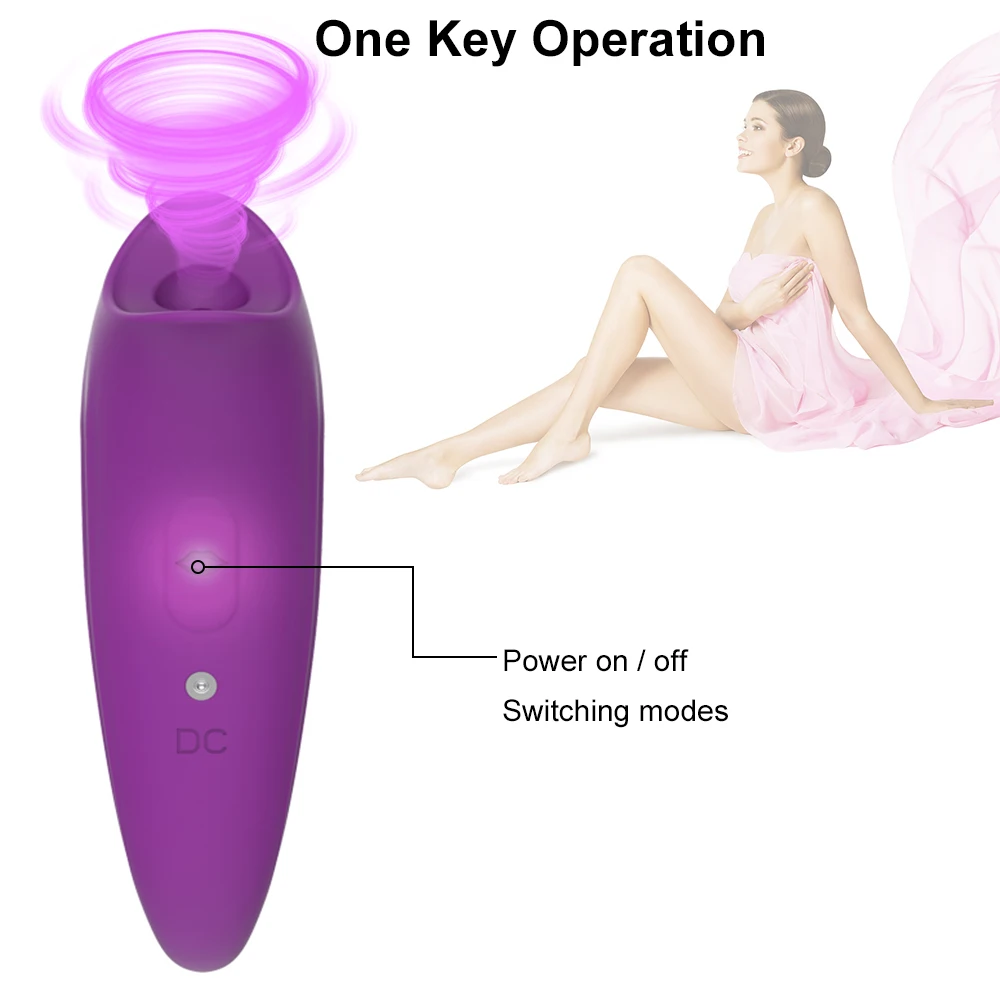 Clitoral Stimulator And Sucking Vibrator With 8 Vibration Speeds_voghion.com