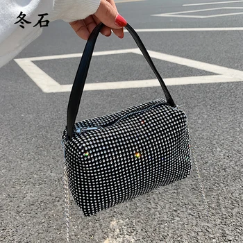 

2020 High Capacity Diamond Purse Fashion Luxury Handbags Shoulder Bags for Women Party Clutch Tote Crossbody Bag Bolsa Feminina