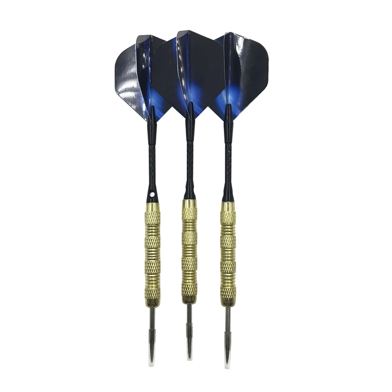 Neue 3Pcs Stahl Tip Darts 15g Indoor Sport Unterhaltung Dart Nickel Überzogene Kupfer Dart Körper Aluminium Legierung Welle flug Dardos