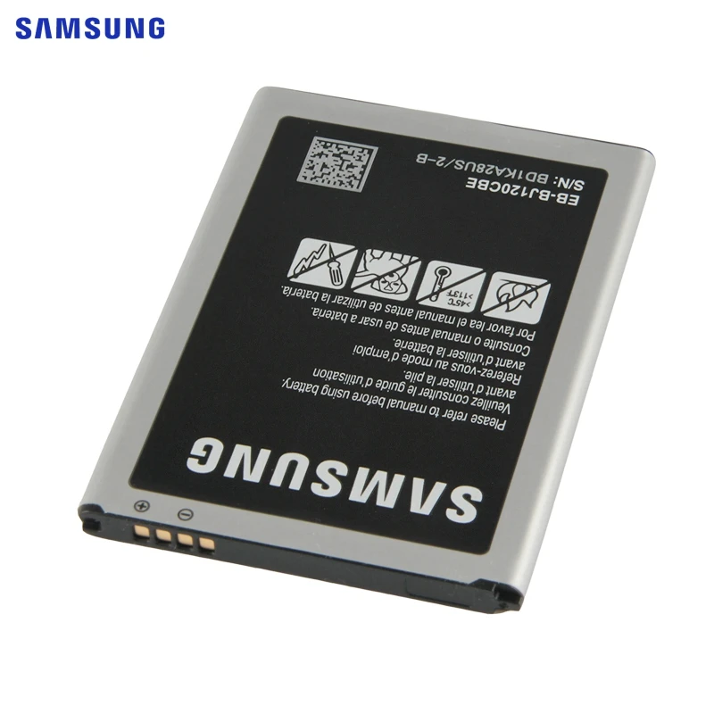 Оригинальная батарея Samsung EB-BJ120CBU NFC для Galaxy Express3 J1 SM-J120A SM-J120F SM-J120F Edition J1 EB-BJ120CBE/BBE