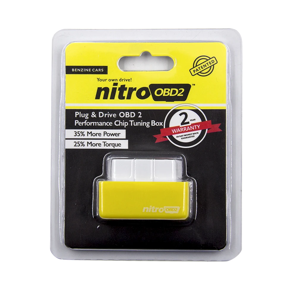 10 шт. двойной PCB эко Nitro obd2 для бензина/дизельных автомобилей obd2 ECU программист сканер инструмент нитро для больший крутящий момент экономия топлива