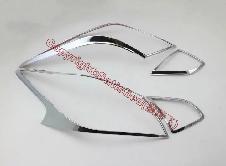 ABS хромированный задний светильник задняя рамка лампа крышка литья для Nissan Altima