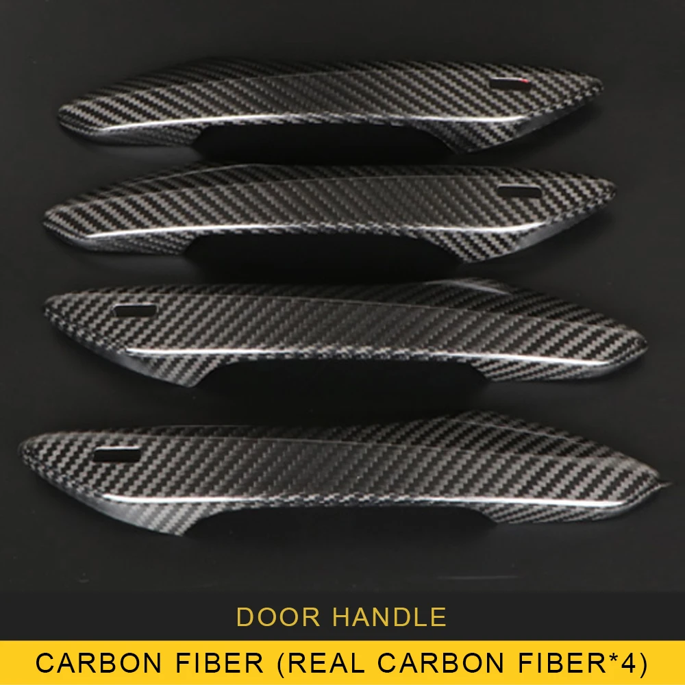 Gelinsi для LEXUS NX200 NX300 NX300h RX300 RX200t автомобильный Стайлинг дверная ручка из настоящего углеродного волокна накладка рамка наклейка аксессуары