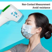 Kkmoon ferramenta de temperatura infravermelha digital não-contato bebê testa orelha febre temperatura ir ferramenta de superfície para o bebê adultos