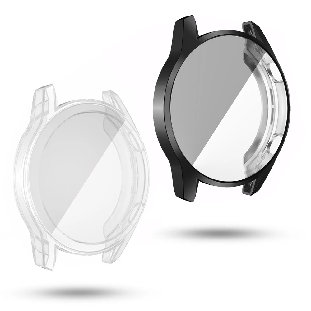 New plating TPU Cover Replacement Film Frame Shell Case For Huawei Watch GT2 46mm and GT2 2