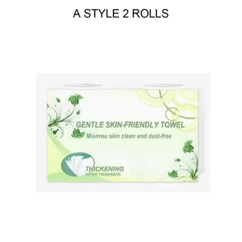 

2pcs Soft Home Bath Toilet Roll Paper Wood Pulp 4 Layers Tissue