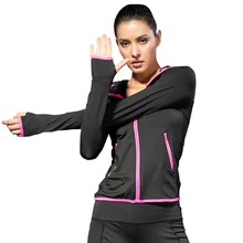 Черная Спортивная Толстовка для фитнеса, быстросохнущая женская футболка с длинными рукавами, топ для бега, женская футболка для тренировок, одежда для тренировок, белая рубашка для йоги