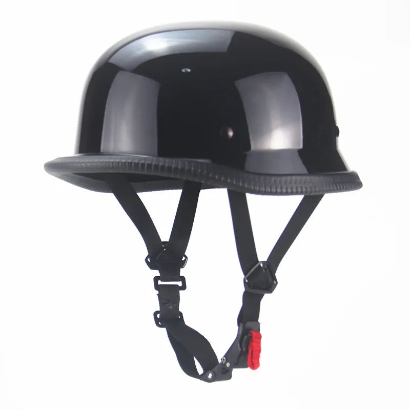 Унисекс мотоциклетный полулицевой шлем Casco de Moto полушлем Ретро немецкий Chopper Cruiser