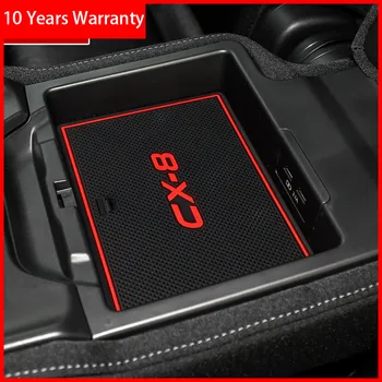 

For Mazda CX-8 Door Slot Pad Mat 3D Rubber Mat Interior Cup Cushion Groove Mat Lnterior Anti Slip Car Styling