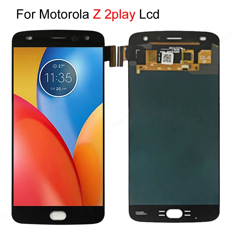ЖК-дисплей для Motorola Moto Z play ЖК-экран moto Z2 Z3 с сенсорным экраном и дигитайзером в