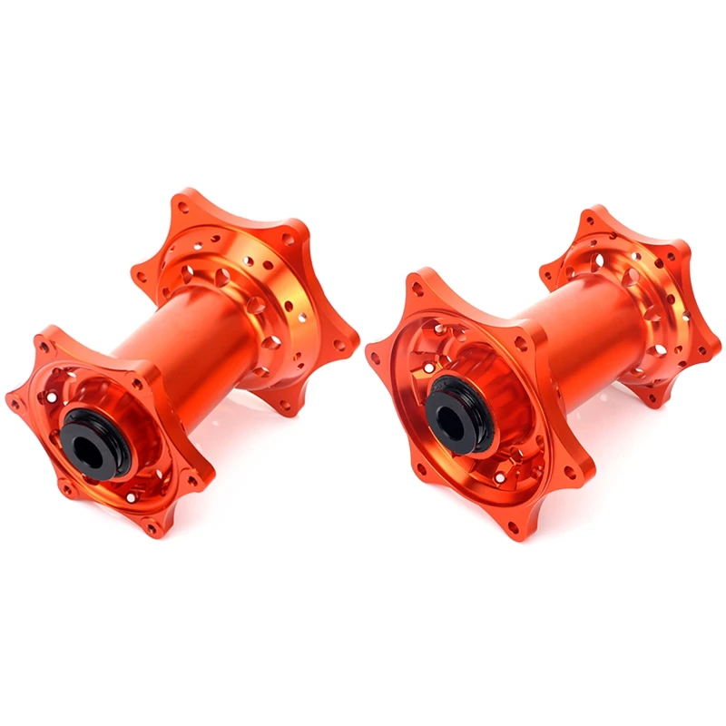 

Orange CNC Machined 36 Holes Front and Rear Wheel Hub for EXC EXC-F SX SX-F XCW Motocross Motorcycle Dirt Bike
