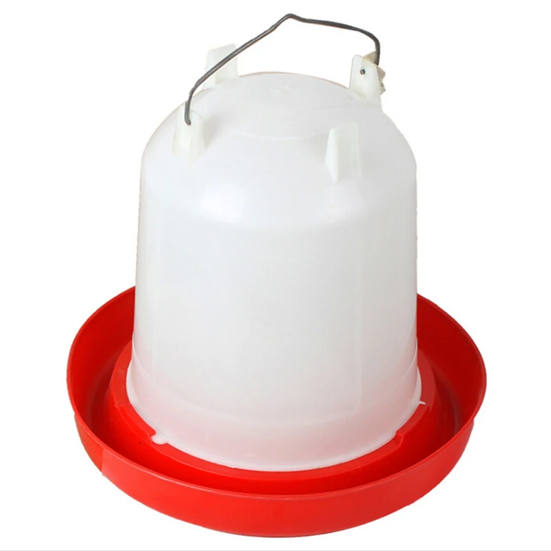1.5L/6L/8L/10L кормушка для цыплят курица поилка для птиц водосборник для кормления питья подачи воды перепелиный чайник птица Ферма Животных поставки