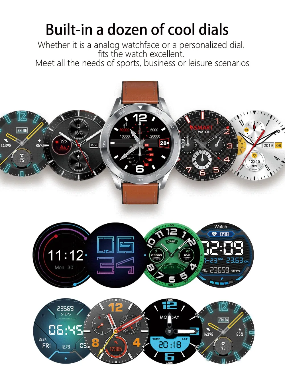 Original Bluetooth Smartwatch Homem DTNO. EU N