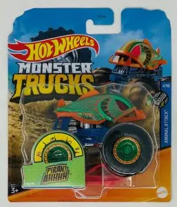 Машинка Monster Truck piran-ahhh Hot weels литая под давлением металлическая | Игрушки и хобби