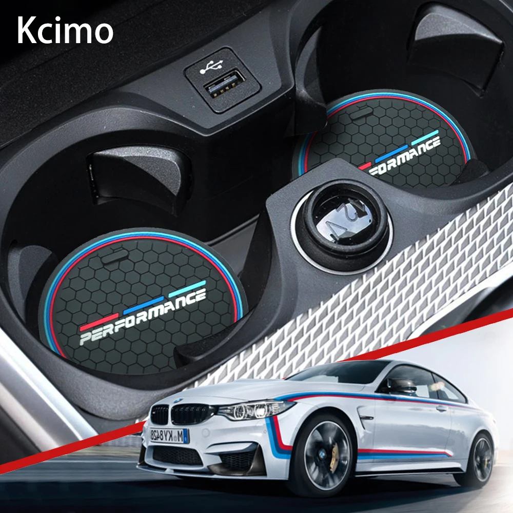 Подставки под стаканы автомобильные коврики-держатели 2 шт. для BMW F10 F11 F07 E60 E61 F01 G11