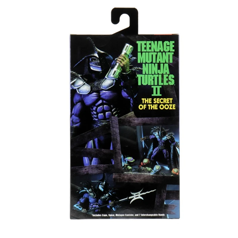 Neca54128 super shredder 1990 movie 7" action figure