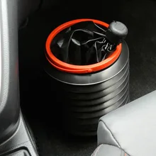 Универсальный автомобильный мусорный ящик Авто Органайзер коробка для хранения Автомобильная корзина для мусора мусорный мусор держатель 4L автомобильные аксессуары для бака