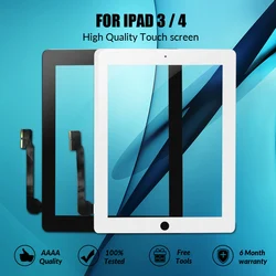 Écran tactile de remplacement pour iPad 3 et 4, A1416, A1430, A1403, A1458, A1459, A1460 