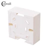 Coswall External Mounting Box 86mm*86mm*33mm for 86mm*86mm Standard Switches and Sockets Apply For Any Position of Wall Surface ► Photo 3/6