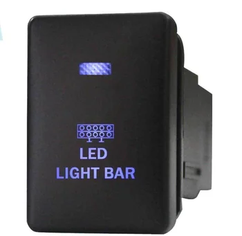 

12V Toyotaa Push Switch LED LIGHT BAR SYMBOL ON-OFF switch for camry, yaris,4 runner, hananda，cruiser