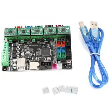 

extruder 3D Printer Motherboard Parts for MKS SGen-L+A4988 Drive Kit for Kossel/Ultimaker Copper 3D Printers Parts Extruder