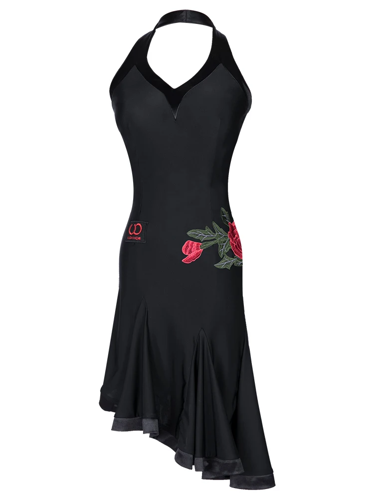 CACARE платье для латинских танцев для женщин Распродажа Vestido flecos танцевальная одежда конкурс латиноамериканских танцев платья Танго D0687 бальные