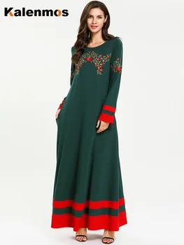 

Turkey Islamic Muslim Hijab Dress Women Floral Party Night Arabic Dresses Dubai Jilbab Juban Maxi Long Robe Burka Vestidos Saudi