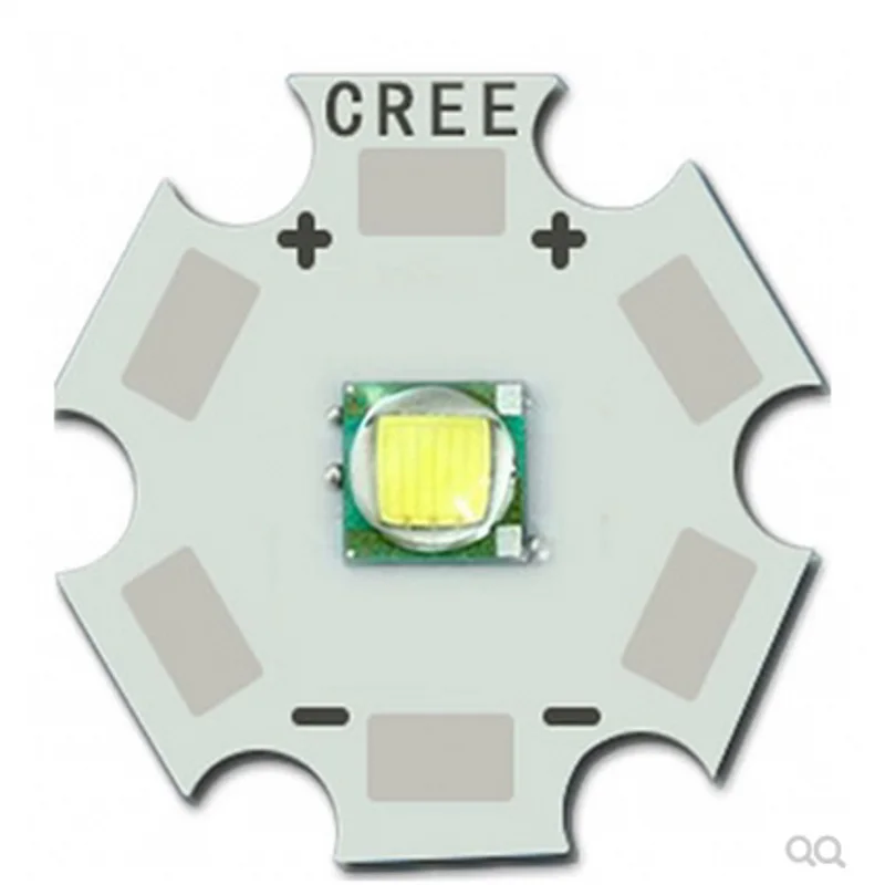 Cree XML 강력한 LED 손전등 램프 비즈, 백색 조명, 10W, CREE L2 L2U2 5050 램프 비즈 교체