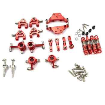 

Metal Full Set Upgrade Parts Shock Absorber for Wltoys 1/28 K969 P929 P939 K979 K989 K999 Rc Car Parts,Red