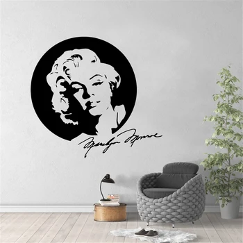 

Modern Marilyn Monroe Waterproof Wall Stickers Home Decor Waterproof Wall Decals Decor Wall Decals