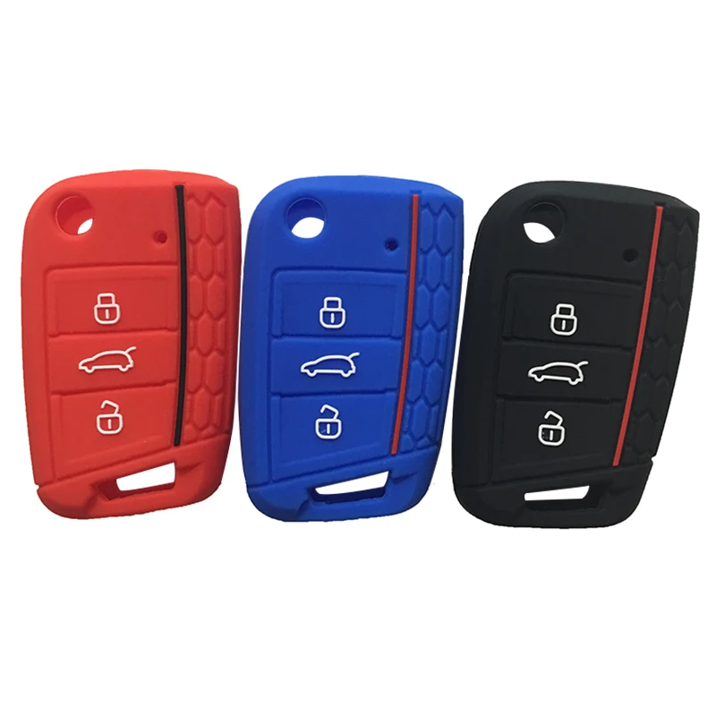 Чехол Don't Touch My Key для Skoda Octavia A7 2016 Superb Rapid VW Tiguan 2019 Golf7 MK7 Touran RS Seat Leon Command MK3|Футляр
