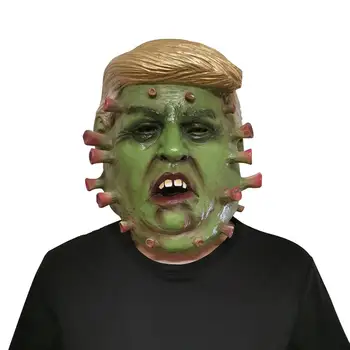 

2020 NEW Halloween Trump Horror Mask Latex Realistic Costume Face Mask