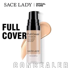 SACE LADY консилер для лица, крем, полное покрытие, макияж, контуринг, Жидкий корректор для лица, профессиональный водонепроницаемый базовый контур, макияж SACE LADY консилер для лица, крем, полное покрытие, макияж, контуринг, Жидкий корректор для лица, профессиональный водонепроницаемый базовый контур, макияж