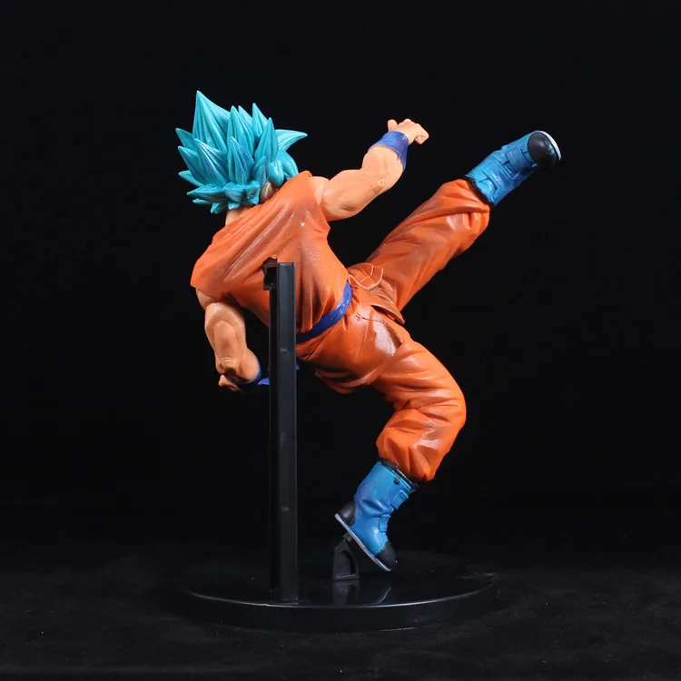 

Dragon Ball Fes chao sai God Anime Garage Kit Model Super Saiyan People Sun Wukong PVC Box Decoration