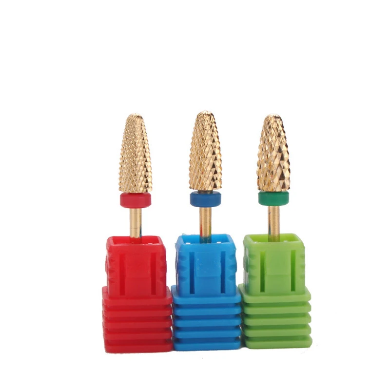 

Nail Tungsten Steel Grinding Head Single Corn Bullet Shaped Gold Tungsten Steel Grinder Electric Grinder Accessories