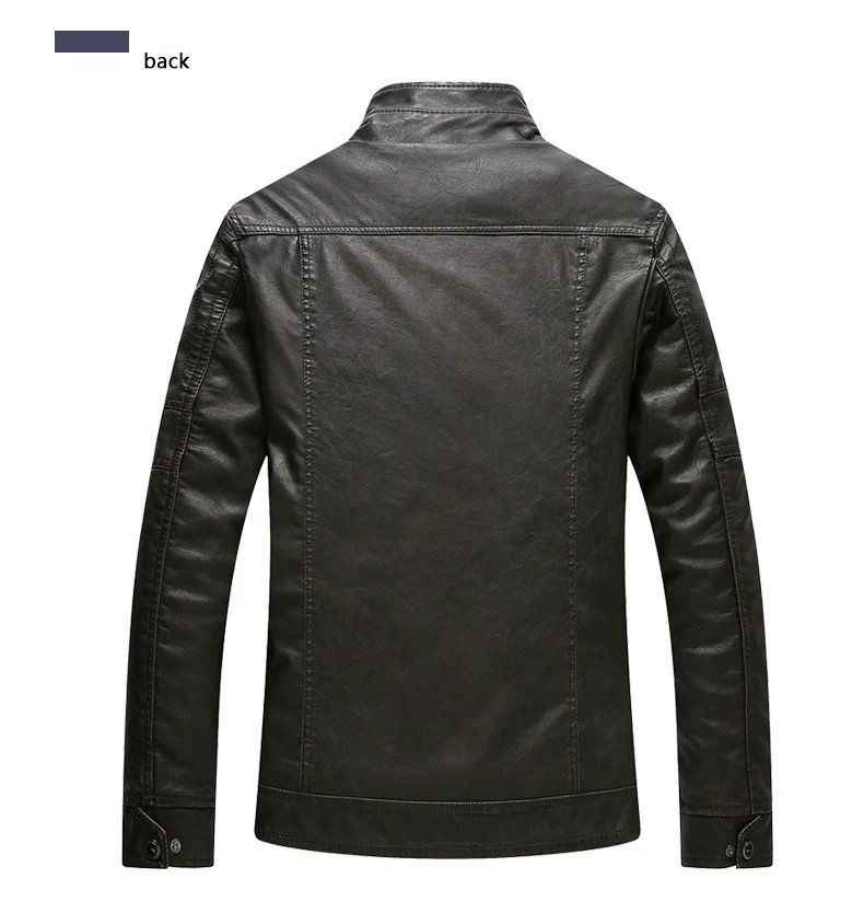 Новые зимние мужские кожаные куртки мужские мотоциклетные теплые кожаные куртки модные брендовые Мужские Флисовые Куртки из искусственной кожи 4XL