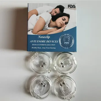 

Mini Anti Snoring Clip Device Silicone Magnetic Snore Stopper Nose Breathing Non Snoring Solution Aid Antisnoring For Sleeping
