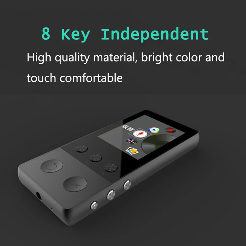 1,8 ''Bluetooth MP3/Mp4 Lossless стерео музыкальный проигрыватель с функцией записи ручка 8 Гб фото сканирования фантастический проигрыватель Walkman динамик