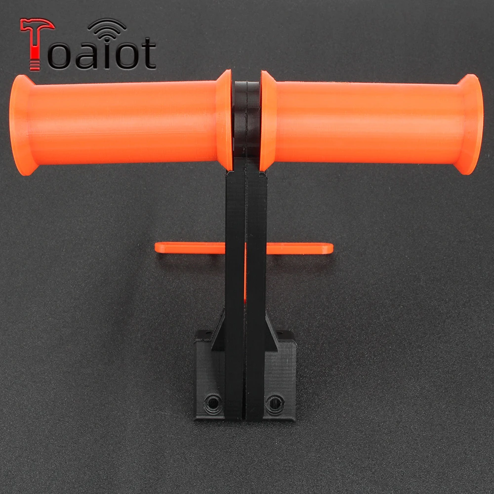 3D Printer Aluminum Strong PLA/PTU/PETG filament Stand fixed Double filament Rack Holder Bracket for CR-10 Ender-3 3D Printer Pa 3d printer parts aluminum pla abs tpu filament stand fixed filament rack roller holder bracket for cr10 ender 3 fdm 3d printer