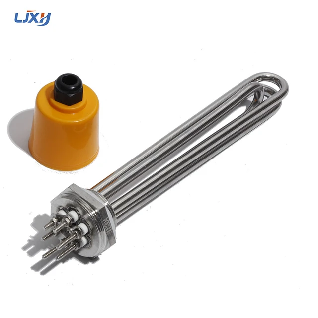 LJXH Electrical Water Heater Immersion Element DN32 1.25inch BSP Thread  3000W 4500W 6000W 9000W 12000W 220V 380V Heating Pipe - AliExpress