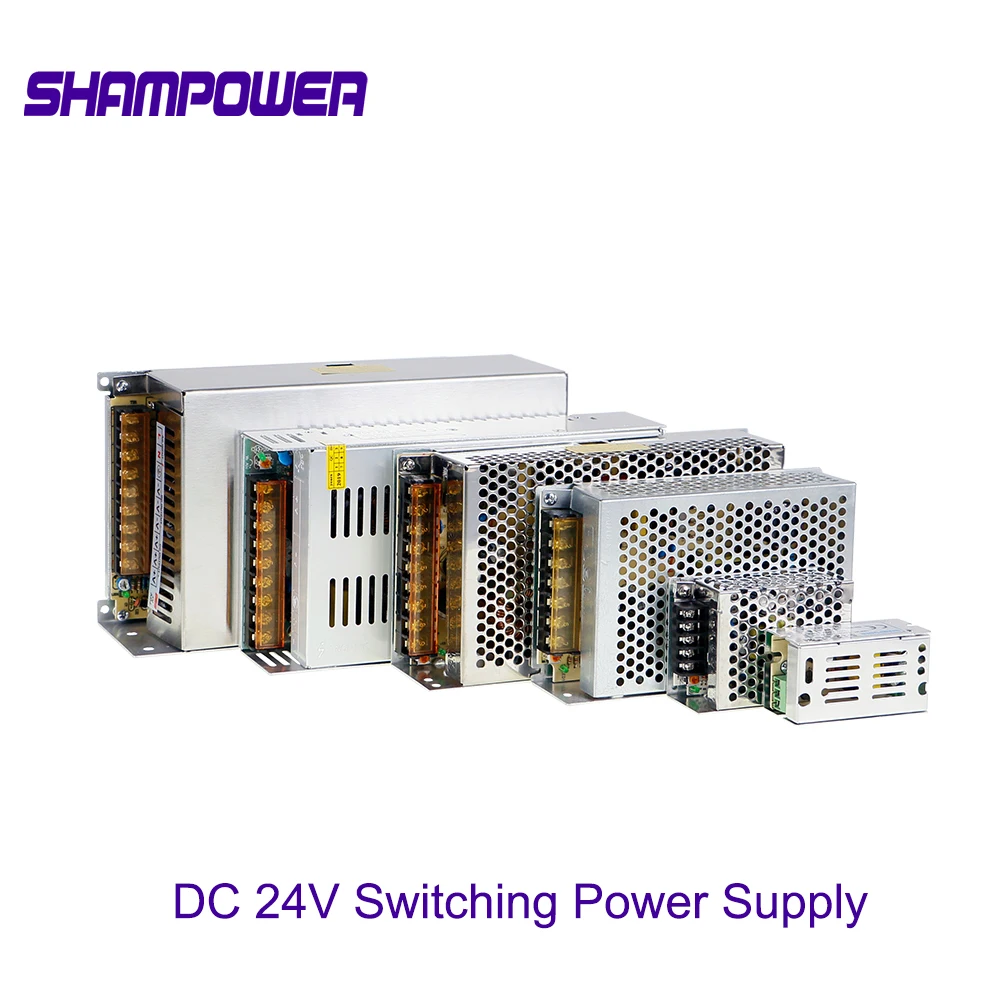 SHAM импульсный источник питания AC110V/220V к DC24V1A 2A 5A 10A 15A 20A 30A 10W 24W 48W 240W 360W Светодиодная