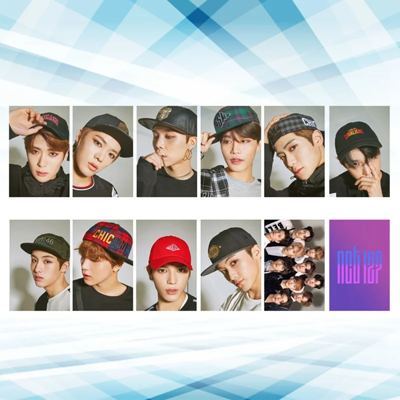 11 шт./компл. NCT DREAM NCT127 альбом прозрачный фото карты регулярного нерегулярные