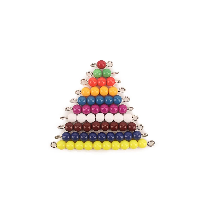 Montessori Math Beads Toy Subtraction Snake Game Lite Version Subtraction Bars Counting Mathematics Preschool Early Eductaional