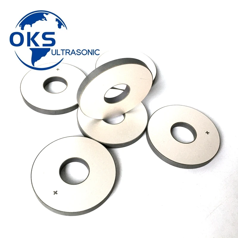 Piezoelectric Ring 38*15*5mm Ultrasonic Piezo Ceramic Cleaning Transducer PZT Crystal Chips For 60W Cleaning Transduer
