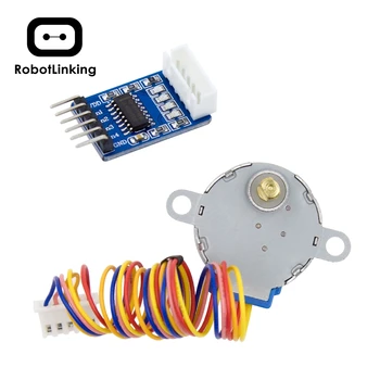 

ULN2003 28BYJ-48 5V Reduction Step Motor Gear Stepper Motor 4 Phase Step Motor for arduino